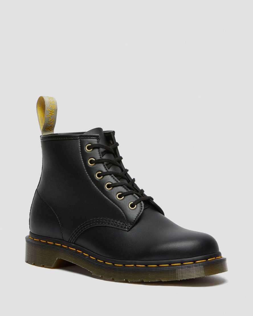 Dr. Martens Vegan 101 Felix Miesten Nilkkurit - Mustat Nilkkurit [048-CWGNLE]